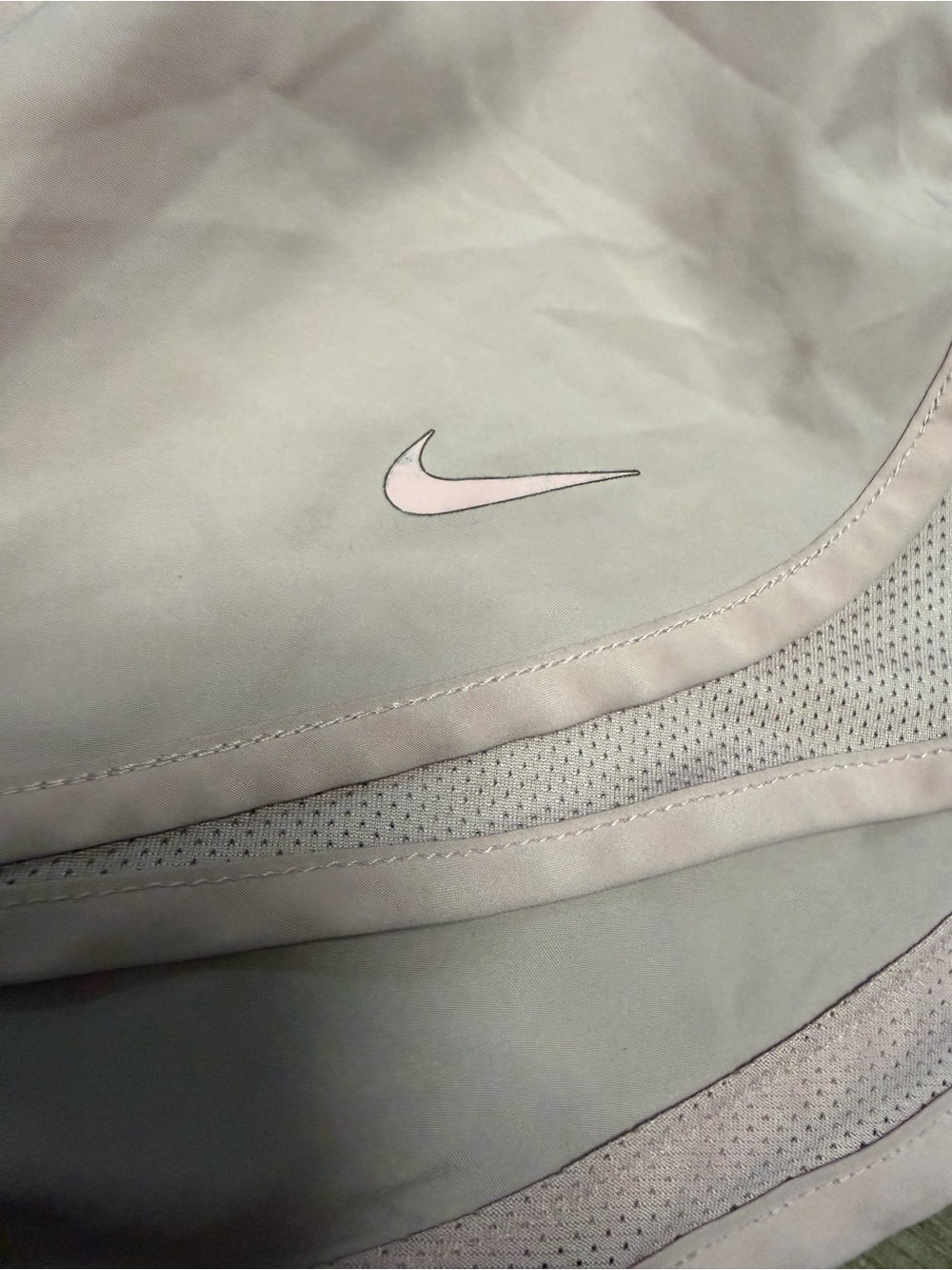 Nike Light Pink Women's Athletic Shorts - Picture 2 of 3